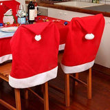 4 Pcs Festive Chair Cover Set - Add a Festive Touch to Your Dining Table!